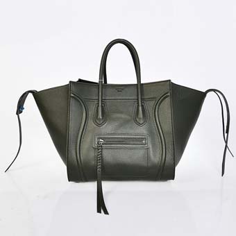 CELINE セリーヌ バッグ コピー ハンドバッグ 16995 3KFE 38NO カーキ色